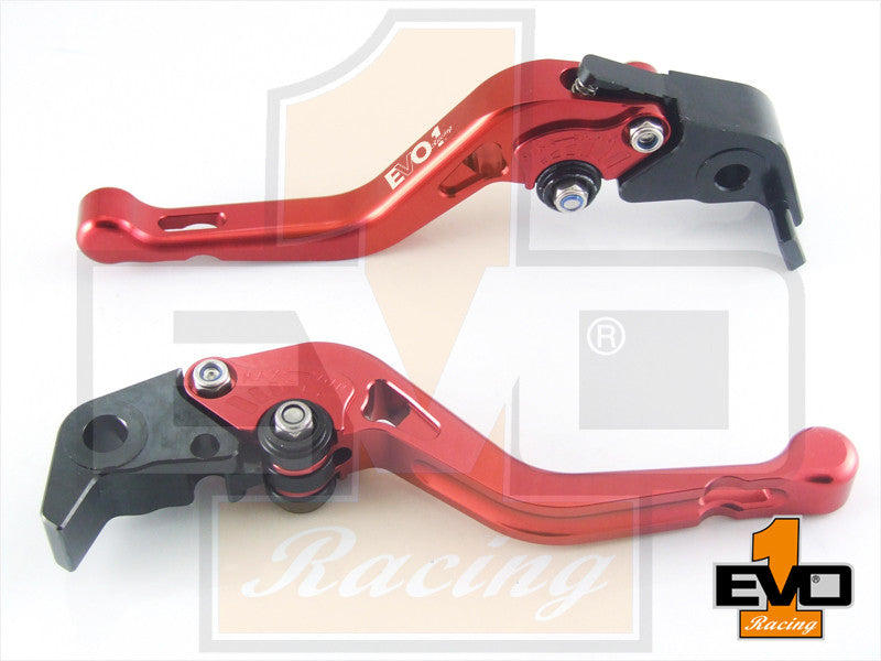 Kawasaki ZX6R (2000-2004) & ZX9R Short Brake & Clutch Lever Set – Green – Race/Track