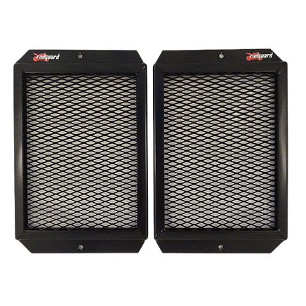Triumph Tiger 850, Radiator Guard, Rad Guard, Stone Guard, radiator protection, stone grill, motorcycle guard