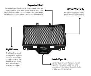 Quality Radiator Guards are an Essential part to protect your motorcycle