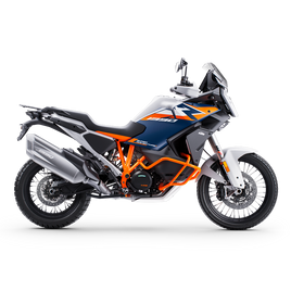 KTM motorcycle on a white background