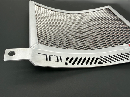 Polished Rad Guards for Husky 701 Enduro and Supermoto