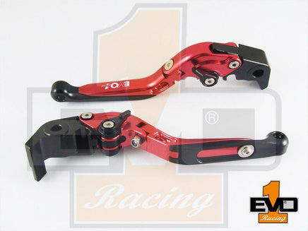 Yamaha MT-03 Brake & Clutch Fold & Extend Levers-  Red