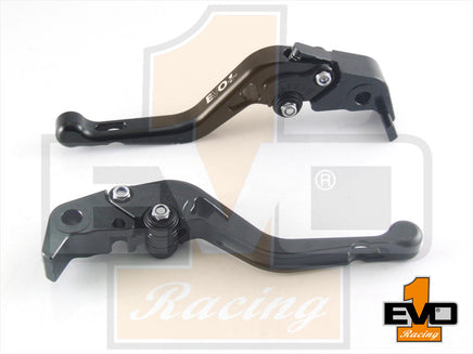 Kawasaki Z800 / E Verison Shorty Brake & Clutch Levers - Black