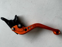 Factory Seconds - Orange Shorty Levers - Fits Honda CBR650F/R/A 2014-2021 & Honda NC700 X 2016-2020