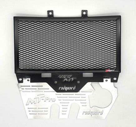 CFMoto 450MT/Ibex 450 Radiator & Exhaust guard Black and silver SET