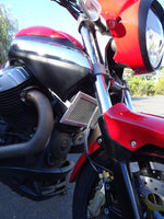 Moto Guzzi Sport 1200 8v, Radiator Guard, Rad Guard, Stone guard, radiator protection, Protector, stone grill, motorcycle guard