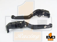 Ducati 950 Multistrada Brake & Clutch Fold & Extend Levers -Black