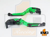 Ducati 950 Multistrada Brake & Clutch Fold & Extend Levers - Green