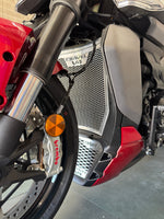 Ducati XDiavel RadGuards fitted polished set left side