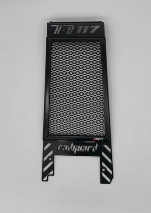 black rad guard for a Harley Davidson Heritage Classic 117 
