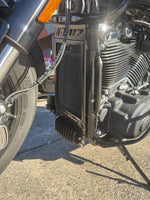 Harley Davidson Low Rider ST 117 black rad guard fitted