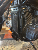 Harley Davidson Low Rider ST 117 black rad guard fitted