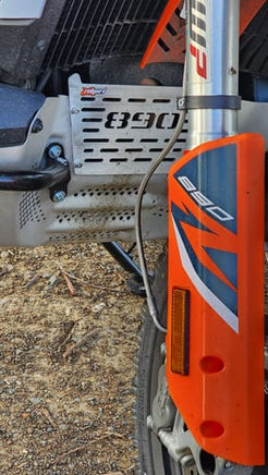KTM 890 Hader Pipe & Engine Guard protection