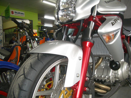 Kawasaki ER6 N/F, Radiator Guard, Rad Guard, Stone Guard, Radiator Protection, Protector, Stone Grill, Motorcycle Guard