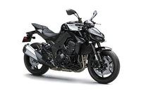 Kawasaki z1100 Black Bike that needs a Rad Guard Radiator guard