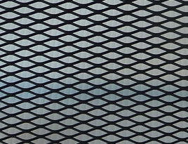 Mesh 300mm x 300mm powder coated black