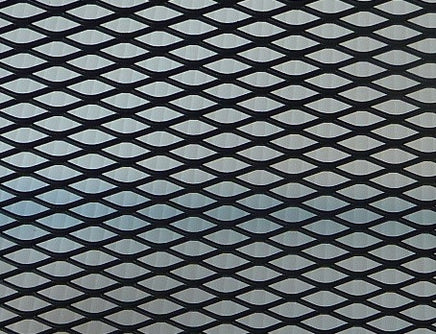 Mesh 300mm x 300mm powder coated black