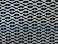 Expanded Mesh 300mm x 300mm powder coated black