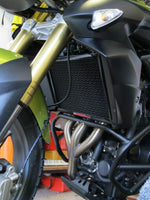 Triumph Tiger 800, Tiger 800XC, Tiger 800XR, Radiator Guard, Rad Guard, Stone guard, radiator protection, Protector, stone grill, motorcycle guard