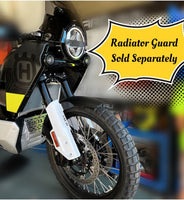 Husqvarna Norden 901, Header Pipe Guard, Radiator Guard, Rad Guard, Stone guard, radiator protection, Protector, stone grill, motorcycle guard