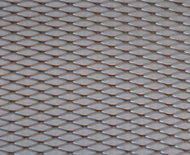 Expanded Mesh 300mm x 300mm polished alloy